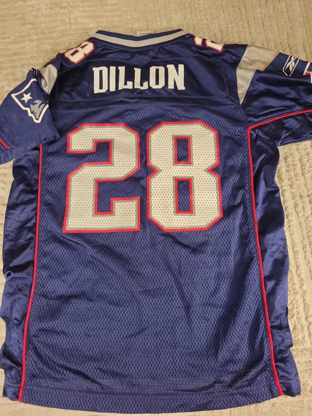 Reebok Corey Dillon New England Patriots Jersey Youth Medium Boys Kids Children